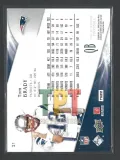 Tom Brady.- #21 verso