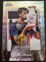 Nuno Borges Insert Tenis Topps Chrome frente
