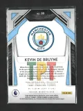 2020-21 Panini Prizm Premier League - Retail Blue Pulsar Prizm #99 - Kevin De Bruyne verso