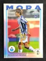 2024-25 Topps Chrome UCC Rodrigo Mora Rookie #137 front