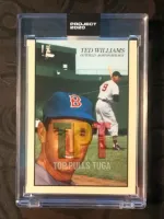2020 Topps Project 2020 - #90 - 1954 Topps (Designed by Oldmanalan) Print Run 41407- Ted Williams frente