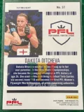 2025 Panini PFL Contenders - Dakota Ditcheva verso