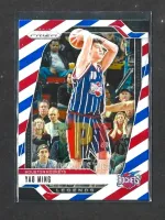2024-25 Panini Prizm - Red White & Blue Prizm #284 - Legends - Yao Ming frente