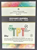 Geovany Quenda RC Emerging Stars verso