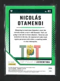 2024-25 Panini Donruss FIFA - Optic - Holo Prizm #83 - Nicolas Otamendi verso