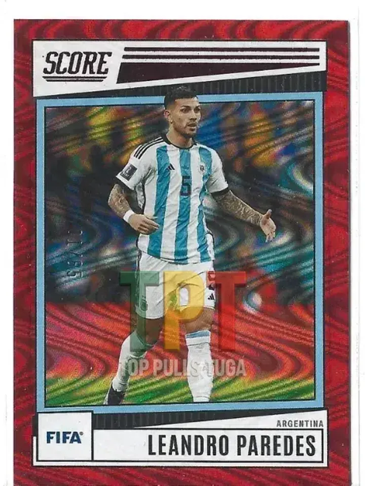 Leandro Paredes - Retail Red Swirl /65 #98 frente