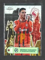 2024-25 Topps Chrome UEFA Club Competitions - Final Destination #FD-22 - Georgiy Sudakov frente