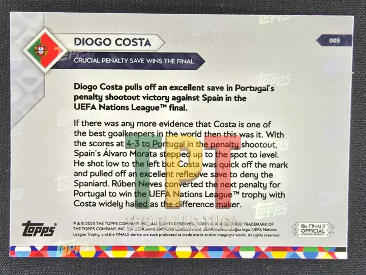 Diogo Costa Wins the Final verso