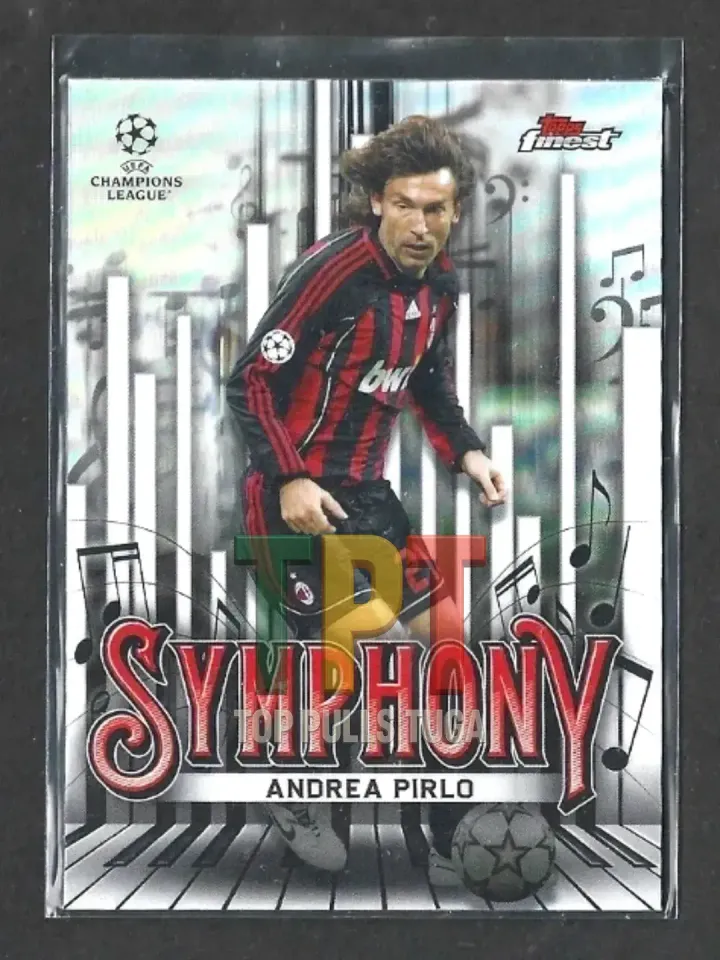 2024-25 Topps Finest UEFA Club Competitions - Finest Symphony #SY-4 - Andrea Pirlo (A00001) frente