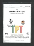 2024-25 Topps Chrome UEFA Club Competitions - Final Destination #FD-22 - Georgiy Sudakov verso