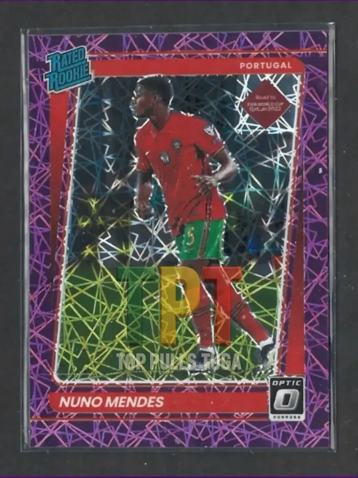 Nuno Mendes - Optic Purple Velocity Prizm /99 #192 - Rated Rookie frente