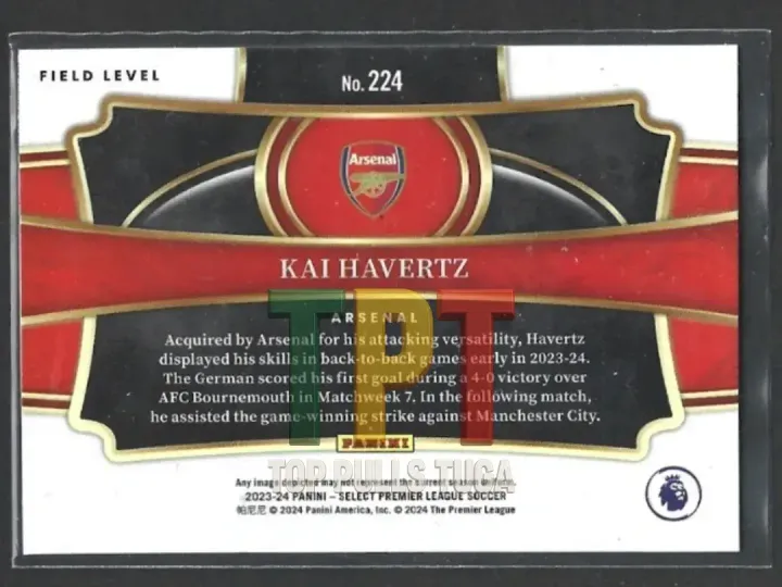 Kai Havertz - #224 - Field Level verso