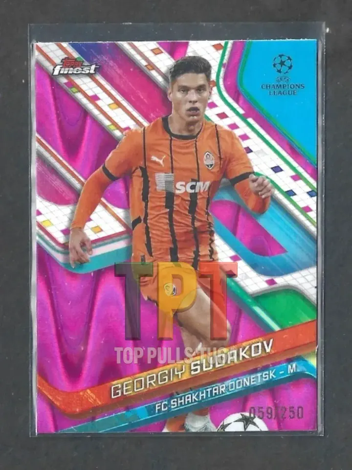 Georgiy Sudakov - Pink RayWave Refractor /250 #40 frente