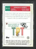 2022-23 Topps Chrome UEFA Club Competitions - 1959 Topps #59-33 - Gonçalo Ramos verso