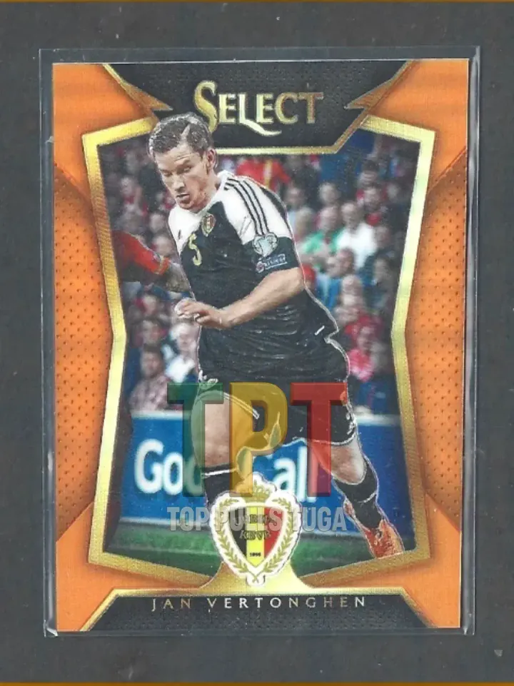 Jan Vertonghen - Orange Prizm /149 #86.2 frente