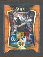Jan Vertonghen - Orange Prizm /149 #86.2 frente
