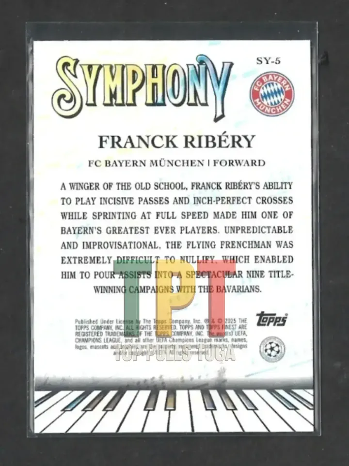Franck Ribéry - Finest Symphony #SY-5 verso