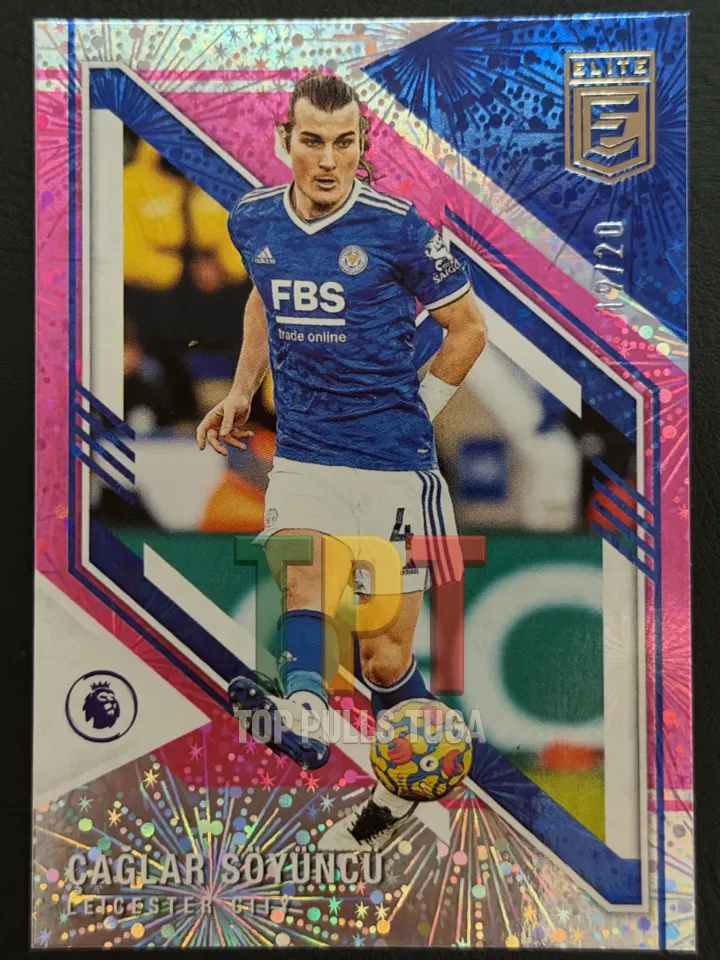 Çaglar Soyuncu /20 Leicester City Panini Donruss Elite Premier League 2021-22 frente