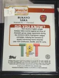 Topps Merlin 24/25 Bukayo Saka /25 verso