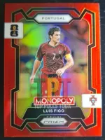 Luís Figo Red Prizm frente