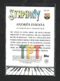 2024-25 Topps Finest UEFA Club Competitions - Finest Symphony #SY-22 - Andrés Iniesta verso