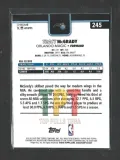Tracy McGrady - Yellow Refractor /275 #245 back