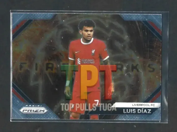 2023-24 Panini Prizm Premier League - Fireworks #5 - Luis Diaz (L00056) frente