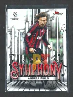 2024-25 Topps Finest UEFA Club Competitions - Finest Symphony #SY-4 - Andreas Pirlo frente