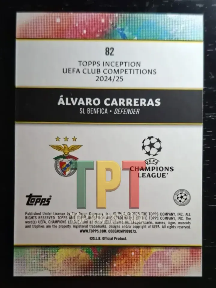 Álvaro Carreras RC /150 verso