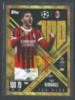 2024-25 Topps Match Attax UEFA Club Competitions Extra - #335 - Theo Hernandez frente
