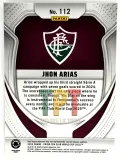 Jhon Arias verso