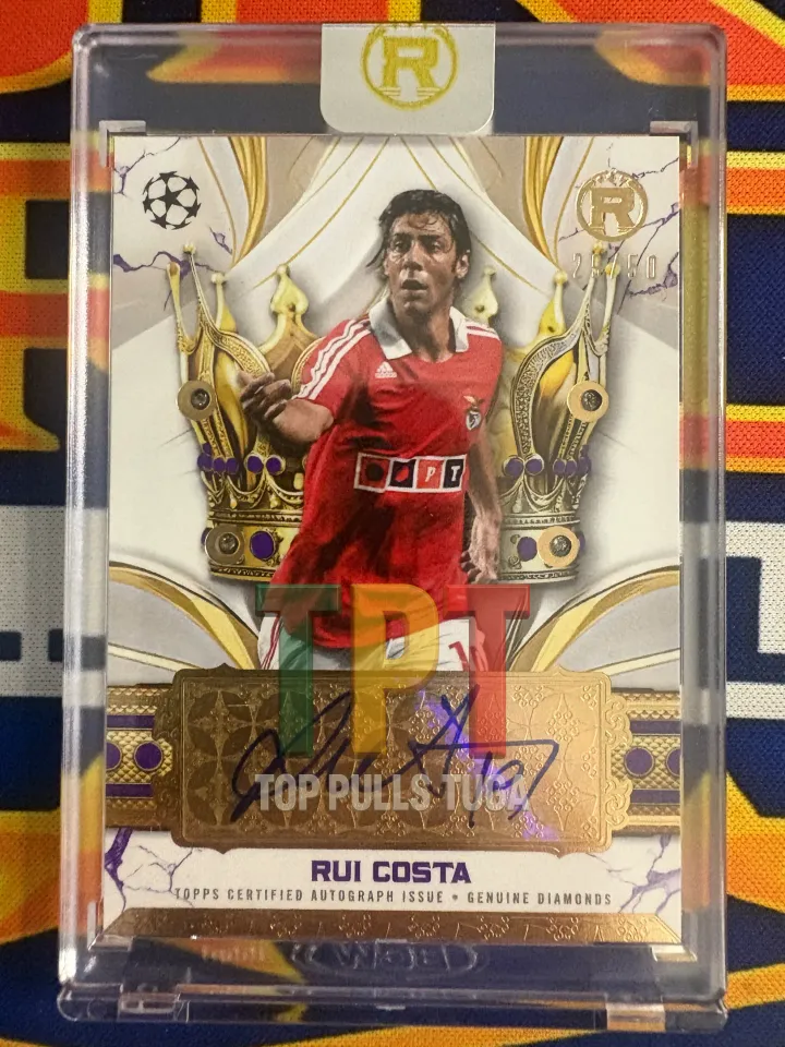 2024-25 Rui Costa Autograph Relic Gold 29/50 frente