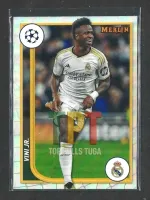 2023-24 Topps Merlin UEFA Club Competitions - Refractor #104 - Vini Jr. frente