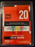 Diogo Dalot Auto /250 Team Set Manchester United  verso