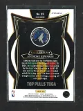 2024-25 Panini Select - Green Mojo Prizm #23 - Concourse - Anthony Edwards verso