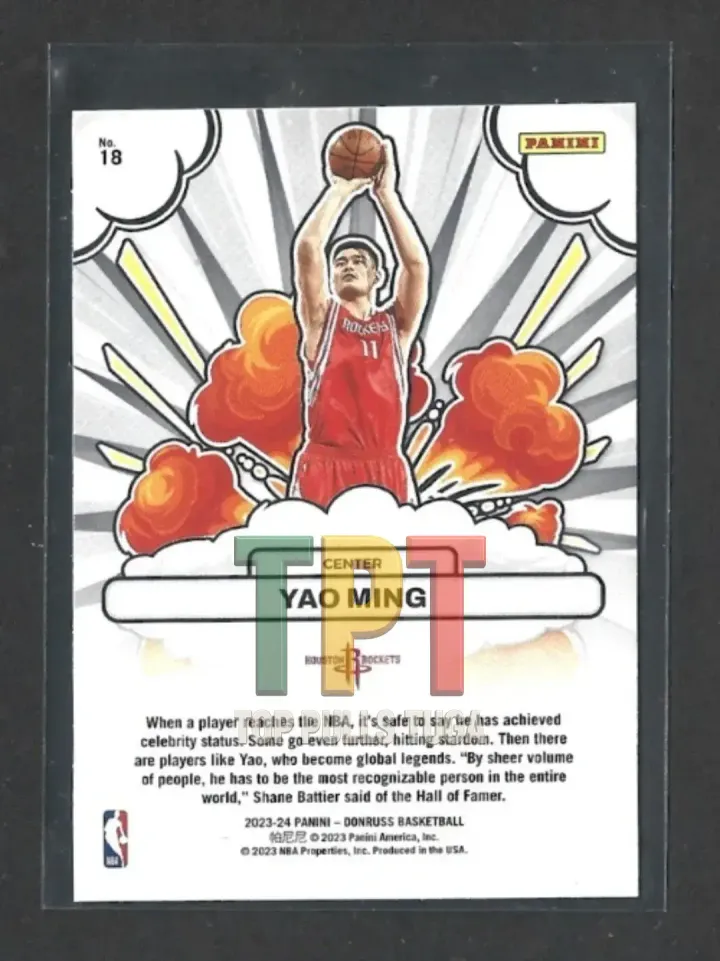 Yao Ming - Bomb Squad #18 verso