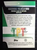 Eduardo Felicissimo RC /99 Color Match verso