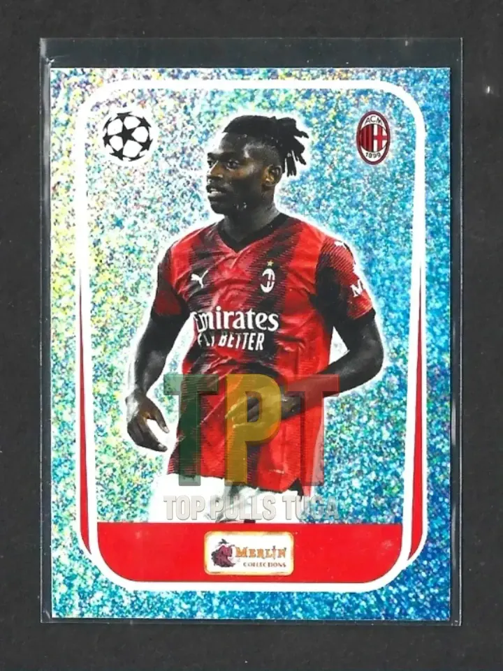 2023-24 Topps Merlin's Heritage UEFA Club Competitions - #103 - Merlin Most Wanted - Rafael Leão frente