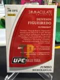 Panini Immaculate Jumbo Memorabilia Deiveson Figueiredo /18  verso