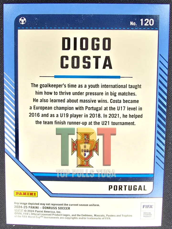 Diogo Costa Silver verso