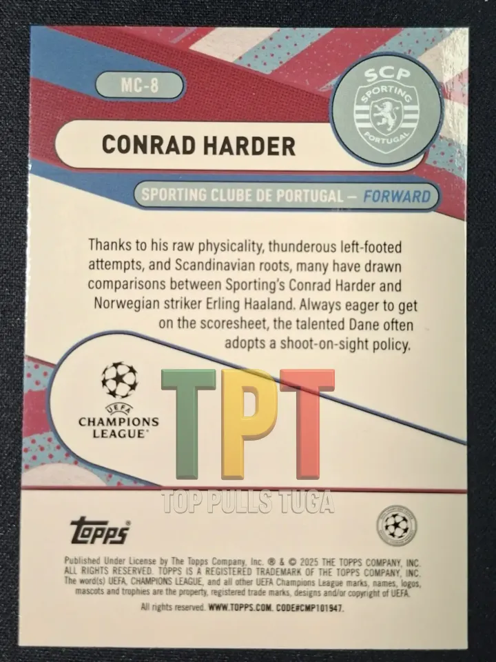 Conrad Harder RC Chosen Ones back