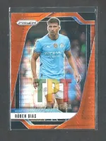 Rúben Dias - Orange Hyper Prizm #3 frente