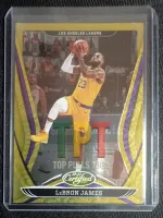 Lebron James Gold Parallel front