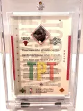 Michael Jordan Upper Deck 1999, Athlete of the Century # 64 verso