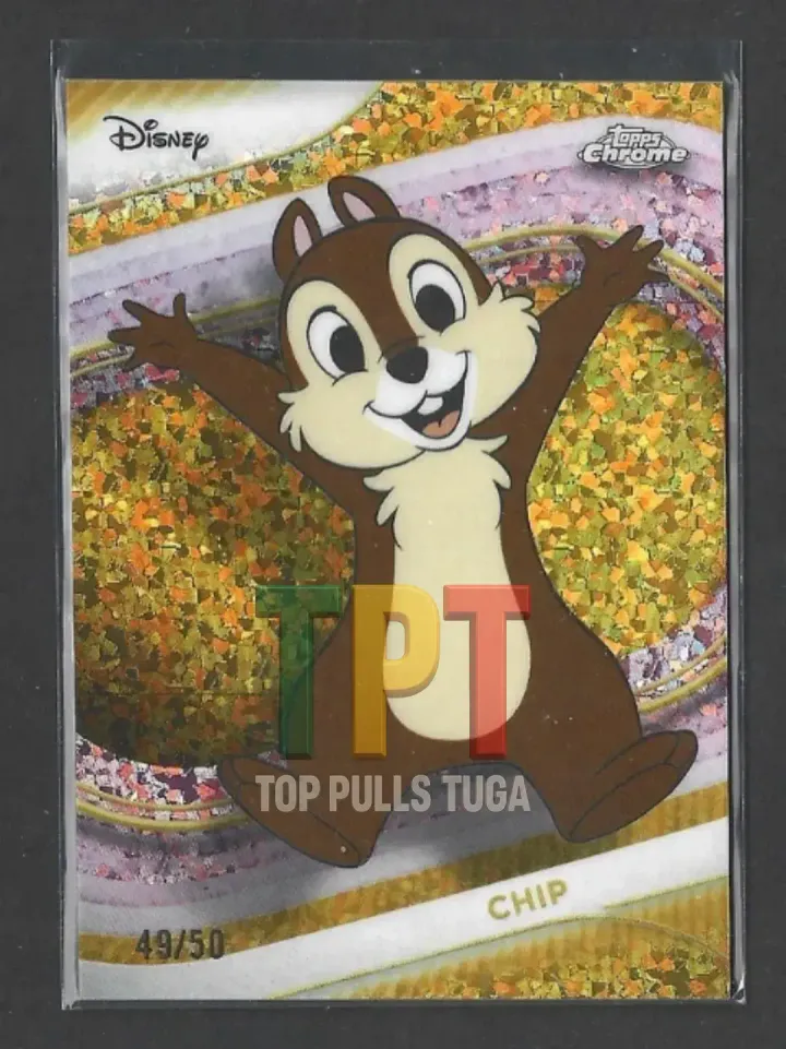 Chip - Gold Mini-Diamond Refractor /50 #26 frente