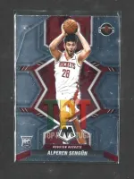 2021-22 Panini Mosaic - #218 - Rookies - Alperen Sengun frente