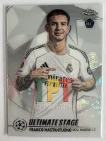 Franco Mastantuono - Ultimate Stage Chrome Card frente