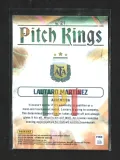2023-24 Panini Donruss FIFA - Pitch Kings #21 - Lautaro Martínez verso