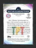 2024-25 Topps Merlin UEFA Club Competitions - Ageless Alchemy #AA-2 - Bastian Schweinsteiger verso