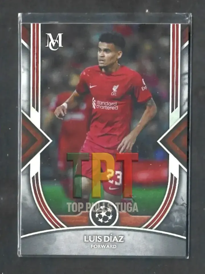 2022-23 Topps Museum Collection UCL - #50 - Luis Díaz (L00058) frente